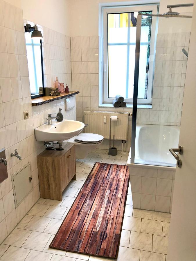 Apartment Zum Grauen Wolf Erfurt Exterior foto